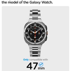 Spigen Bezel Tune (Pilot), silver - Samsung Galaxy Watch Ultra 2 47mm - Image 10