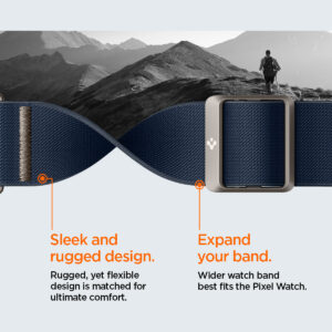 Spigen Lite Fit, navy - Google Pixel Watch 5/4/3 41mm/2/1 - Image 11
