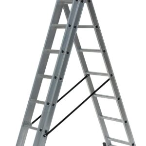 AWTOOLS ALIUMININĖ KOPĖČIOS 3x12 PAKOPŲ 150KG PRITAIKYMAS LAIPTAMS