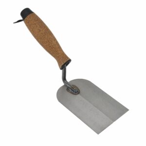 AWTOOLS MŪRININKO MENTELĖ, ŠLIFUOTA, LOPETĖLĖS FORMOS, 120mm, KAMŠTINĖ RANKENA 0832K