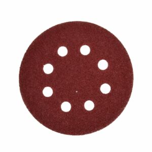 AWTOOLS ŠLIFAVIMO DISKAS SU SKYLUTĖMIS 125mm P80 5vnt.