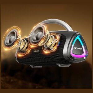 Wireless speaker AWEI KA39 100W Bluetooth 5.3 portable external black - Image 6