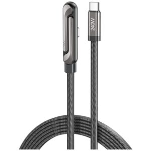 Cable with Stand AWEI CM-12C USB-C / USB-C Black