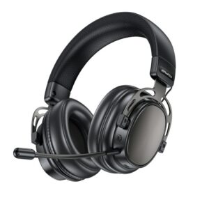 Over-Ear Wireless Headphones AWEI AT36 Bluetooth 5.4 with Microphone Black