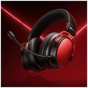 Over-Ear Wireless Headphones AWEI AT36 Bluetooth 5.4 with Microphone Black - Image 2