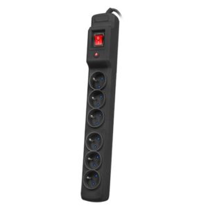 LISTWA ZASILAJĄCA ARMAC MULTI M6 10M 6X 230V PL CZARNA