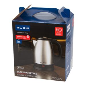 Sidabrinis virdulys 2000W BK-18SS BLOW 1,8 l metalinis - Image 3