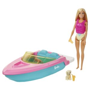 Barbie GRG30 priedas lėlei Lėlės valtis
