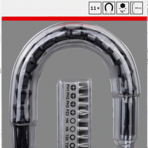 BOSCH ELASTIŠKAS ILGINAMASIS ELEMENTAS + 10 PLASTIKINIŲ ANTGALIŲ