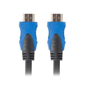 Lanberg CA-HDMI-20CU-0005-BK HDMI kabelis 0,5 m HDMI A tipo (standartinis) Juoda - Image 2