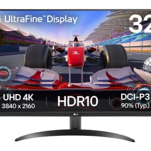 LG 32UR500K-B kompiuterio monitorius 80 cm (31.5") 3840 x 2160 pikseliai 4K Ultra HD LCD Juoda