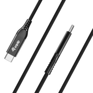 Equip 128389 USB kabelis USB4 Gen 3x2 1,2 m USB C 240 W Juoda - Image 2
