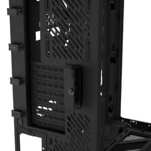 ASUS ROG CRONOX GR801 CURVE TG ARGB BLACK „Midi Tower“ Juoda - Image 2