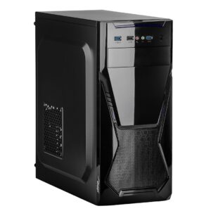 Akyga AK13BK kompiuterio korpusas „Micro Tower“ Juoda
