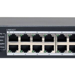 LevelOne GEU-2432 Ne-valdomas Gigabit Ethernet (10/100/1000) 1U Pilka - Image 1