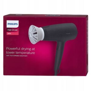 Philips plaukų džiovintuvas 3000 Series BHD302/00 1600W, juodas EU