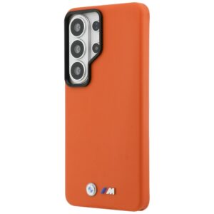 Dėklas BMW M Metal Logo MagSafe for Samsung Galaxy S26 Ultra orange - Image 2