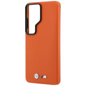 Dėklas BMW M Metal Logo MagSafe for Samsung Galaxy S26 Ultra orange - Image 6