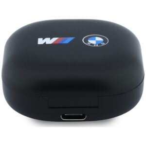 Ear-phones Bluetooth TWS BMW Printed Logo ENC juodos spalvos - Image 3