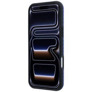 Dėklas BMW M Carbon Metal Logo MagSafe skirta Apple iPhone 18 Pro / 17 Pro mėlynos spalvos - Image 5