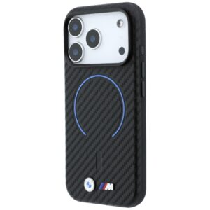 BMW M Carbon Printed Ring MagSafe dėklas, skirtas iPhone 18 Pro, juodos spalvos - Image 2