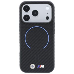 Dėklas BMW M Carbon Printed Ring MagSafe, skirtas iPhone 18 Pro Max, juodos spalvos - Image 3