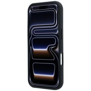 Dėklas BMW M Quadrille Kevlar Metal Logo MagSafe skirta Apple iPhone 18 Pro / 17 Pro juodos spalvos - Image 5