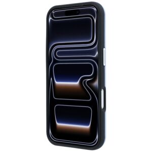 Dėklas BMW Sign Deboss Quilted Metal Logo MagSafe skirtas Apple iPhone 18 Pro / 17 Pro mėlynos spalvos - Image 5