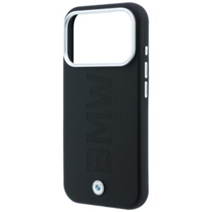 Dėklas BMW Sign Centered Deboss MagSafe skirtas Apple iPhone 18 Pro Max / 17 Pro Max juodos spalvos - Image 6