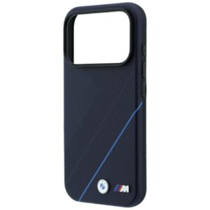 Dėklas BMW M Tire Track Blue Line MagSafe skirtas Apple iPhone 18 Pro Max / 17 Pro Max mėlynos spalvos - Image 6