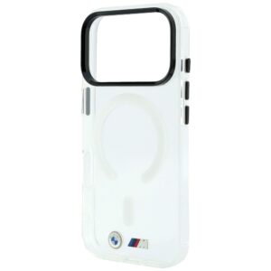 Dėklas BMW M IML Glossy Metal Logo & Trims MagSafe skirtas Apple iPhone 18 Pro / 17 Pro skaidrus - Image 6