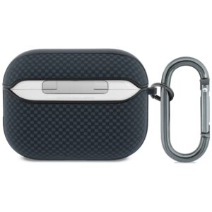 Dėklas BMW M Quilted Kevlar Metal Logo skirta AirPods Pro 3 mėlynos spalvos - Image 3