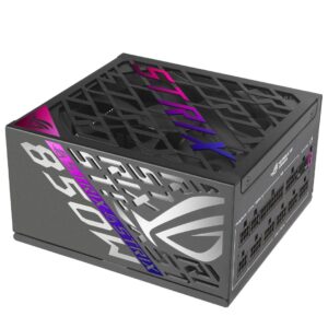 ASUS ROG -STRIX-850P-GAMING-E maitinimo blokas 850 W 20+4 pin ATX ATX Juoda - Image 1