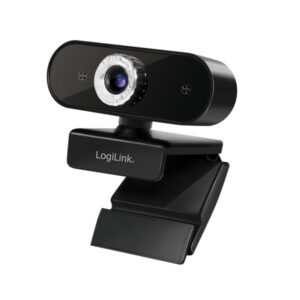 LogiLink UA0371 internetinė kamera 3 MP 1920 x 1080 pikseliai USB 2.0 Juoda, Sidabras - Image 1