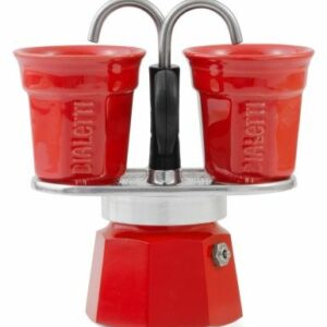 Bialetti Mini Express Mokos gaminimo indas 0,09 L Raudona - Image 1