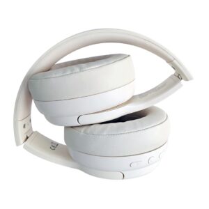 Conceptronic PARRIS03C Ausinės be mikrofono ir ausinės su mikrofonu Laisvų rankų įranga Vielinis ir Bevielis Su lankeliu Muzika Bluetooth Kreminė spalva - Image 2