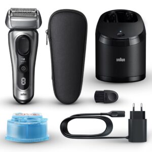 Braun Series 8 8567cc Skustuvas Apkarpymo mašinėlė Juoda, Sidabras - Image 2