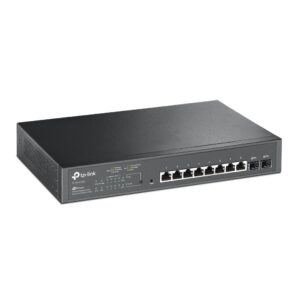 TP-Link JetStream TL-SG2210MP tinklo komutatorius Valdomas L2/L2+ Gigabit Ethernet (10/100/1000) Maitinimas per Eternetą (PoE) 1U Juoda - Image 2
