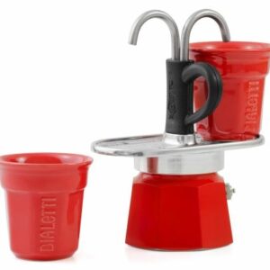 Bialetti Mini Express Mokos gaminimo indas 0,09 L Raudona - Image 2