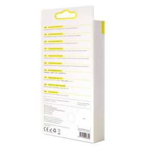 Baseus Lightning Cafule laidas 2A, 3m auksinis/juodas (CALKLF-RV1) - Image 11