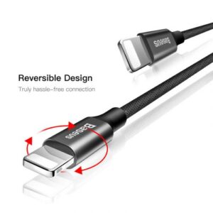 Baseus Lightning Yiven laidas 2A 1.2m juodas (CALYW-01) - Image 6