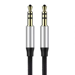 Baseus Audio Yiven M30 laidas 1.5M sidabrinis/juodas (CAM30-CS1) - Image 3