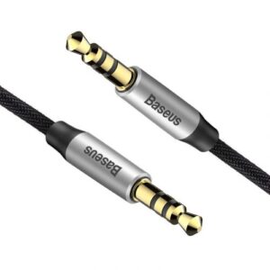 Baseus Audio Yiven M30 laidas 1.5M sidabrinis/juodas (CAM30-CS1) - Image 4