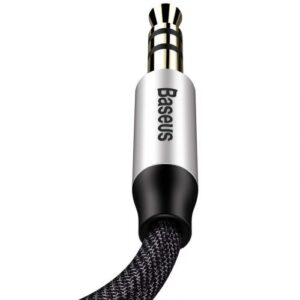 Baseus Audio Yiven M30 laidas 1.5M sidabrinis/juodas (CAM30-CS1) - Image 7