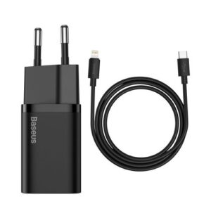 Baseus kelioninis įkroviklis Super Si 1C greitasis įkroviklis PD 30W EU juodas (CCSUP-J01) - Image 9