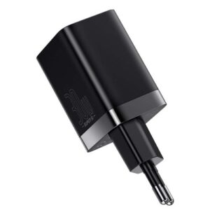 Baseus kelioninis įkroviklis Super Si Pro mini greitasis įkroviklis, C+U, PD 3.0, QC 3.0 30W EU juodas (CCSUPP-E01) - Image 7