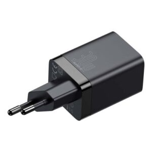 Baseus kelioninis įkroviklis Super Si Pro mini greitasis įkroviklis, C+U, PD 3.0, QC 3.0 30W EU juodas (CCSUPP-E01) - Image 8