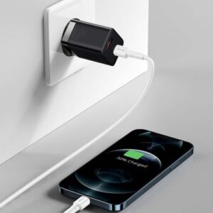 Baseus kelioninis įkroviklis Super Si Pro mini greitasis įkroviklis, C+U, PD 3.0, QC 3.0 30W EU juodas (CCSUPP-E01) - Image 16