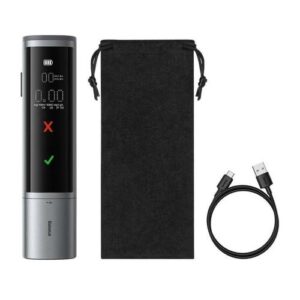 Baseus automobilinis alkoholio matuoklis SafeJourney Pro Series, PD 5V, 470 mAh, (su USB - TYPE-C 1 m laidu), pilkas (CRCX060014) - Image 3