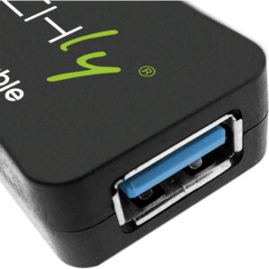 Techly ICUR30100G USB kabelis USB 3.2 Gen 1 (3.1 Gen 1) 10 m USB A Juoda - Image 2